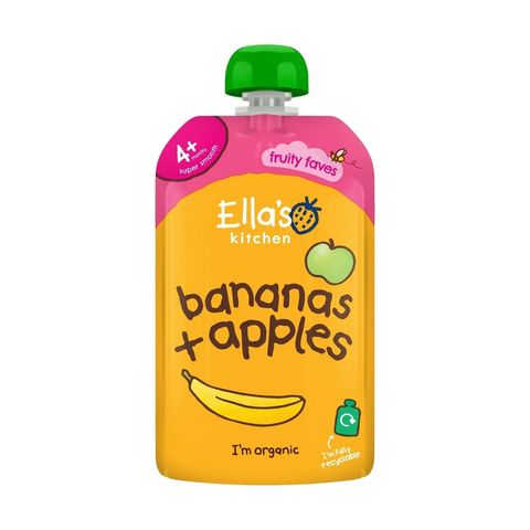 Ella's Kitchen Apples + Bananas 120g