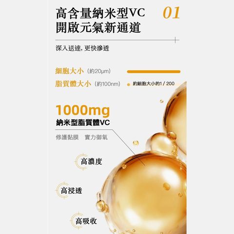 Qol Labs Nano Whitening Vitamin C Powder (Long Last & Powerful) 15 Pieces