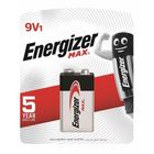 Energizer Max Alkaline 9V Battery 1 Piece