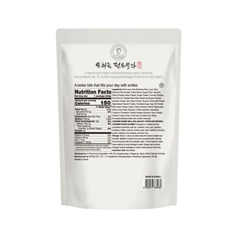 Delight Project Soybean Mayo Crispy Sweet Rice Laver Chip 30g [Parallel Import]