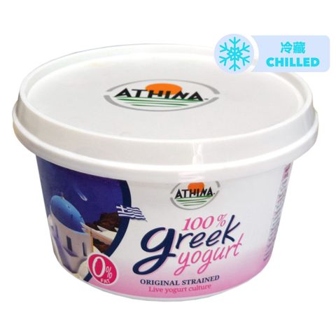 Athina Greek Strained Yogurt 0% Fat 400g