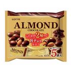 Lotte Almond Chocolate Share Pack 97g [Parallel Import]