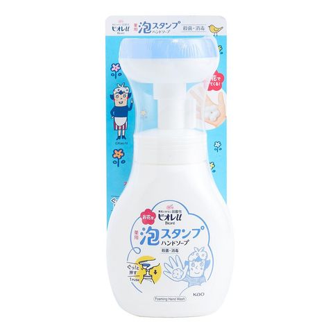 Biore Hand Soap Plain Stamp Flower 250ml