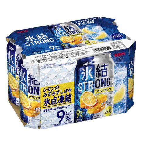 Kirin Ice Breaker Strong Sicilian Lemon Chu-Hai Alc.9% 350ml x6 [Parallel Import]