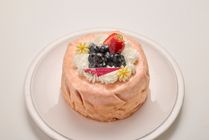 Mother's Day Blueberry Cheese Mille Crepe 15cm 1 each