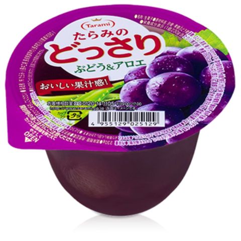 Tarami Grape & Aloe Jelly 230g [Parallel Import]