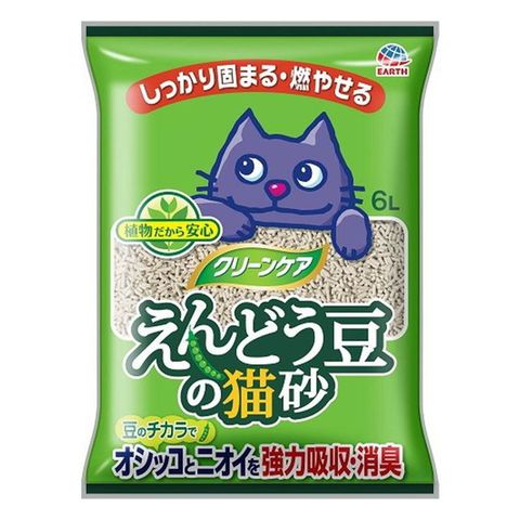 Earth Pet Pea Cat Litter 6L [Parallel Import]