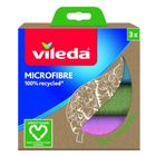 Vileda Microfibre Recycled Cloth 3 Pieces