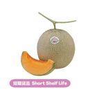 [Imperfect] (Ripe) Japan Hokkaido Raiden Orange Heart Melon 1pc Approx. 900g (The label will be shipped out randomly)