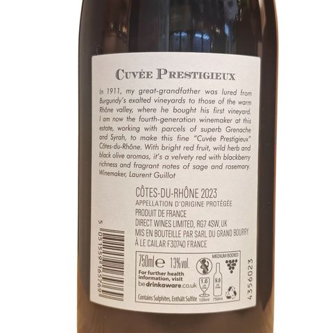 Cuvee Prestigieux Cotes-du-rhone Red 750ml