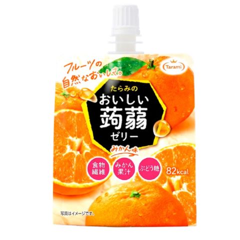 Tarami Delicious Konjac Jelly Orange 150g [Parallel Import]