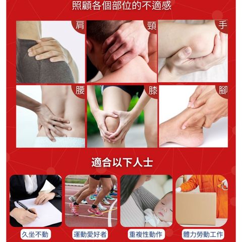 Healthall Chinese Herbal Pain Relief Patch (Hot Warming) 10pcs