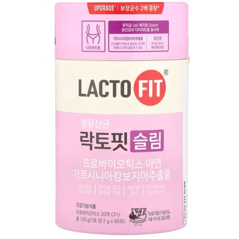Lacto Fit Upgraded Slim Probiotics 60 Pieces