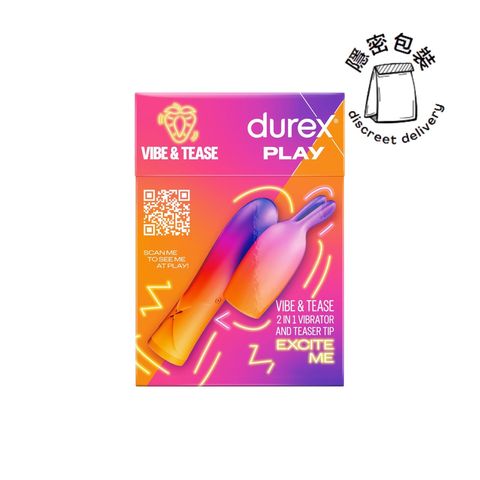 Durex 2 in 1 Vibrator and Teaser Tip