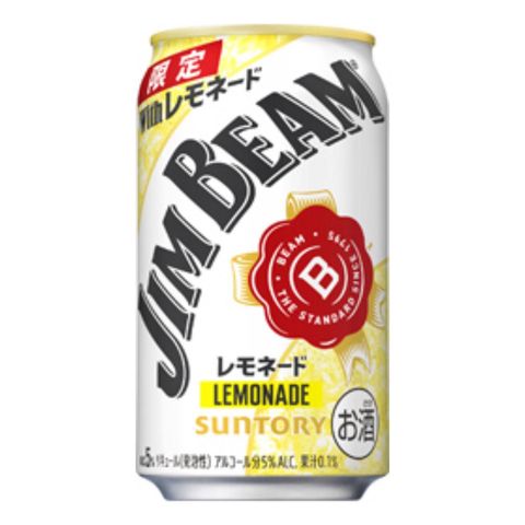 三得利 Jim Beam 高球雞尾酒 (檸檬汽水風味) Alc. 5% 350毫升 [平行進口]