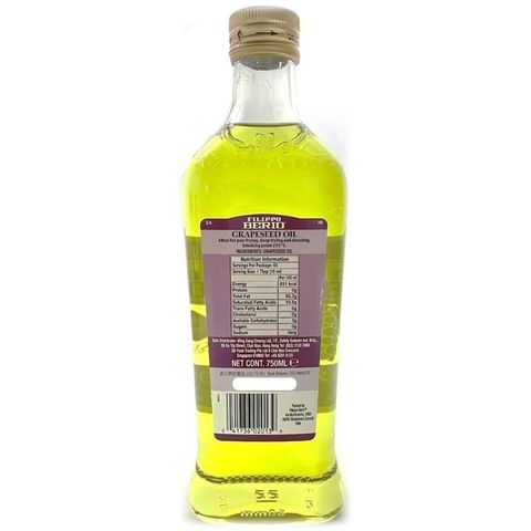 Filippo Berio Grapeseed Oil 750ml