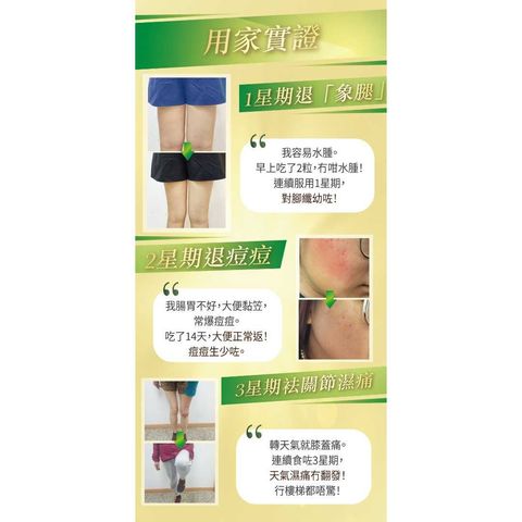 健之堂 袪濕王 (專業國際水中銀認證其去濕功效顥著) 60粒