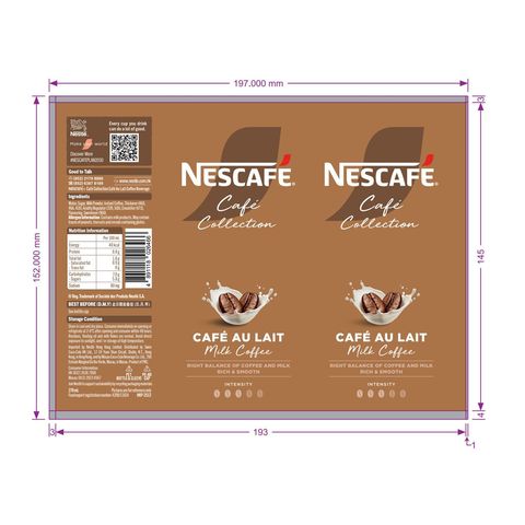 Nescafe Cafe Collection Cafe Au Lait 270ml