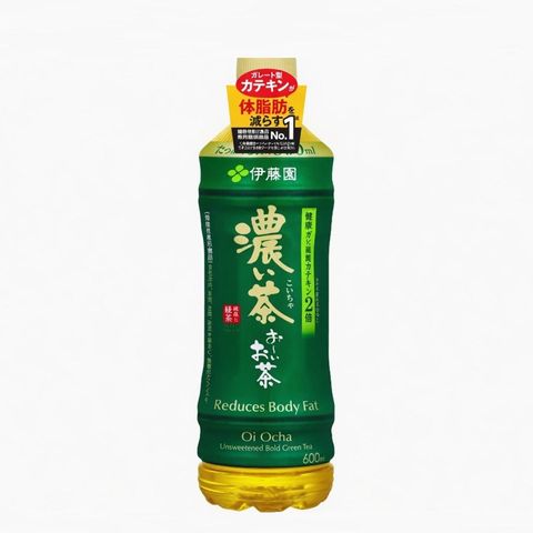 伊藤園 濃味綠茶 (機能性表示食品) 600毫升 [平行進口]