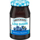 Smucker's Low Sugar Preserves Blueberry 361g