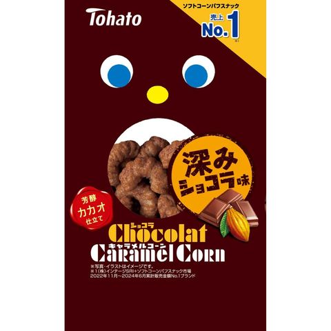 桃哈多 朱古力焦糖粟米條 65克