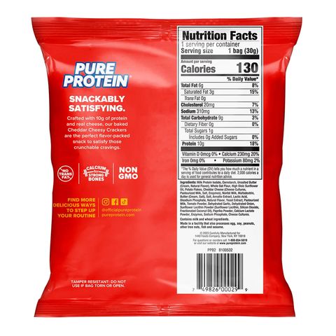 Pure Protein 芝士脆餅 30克