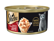 Sheba 罐頭 吞拿魚片 湯汁 85克 (新舊包裝隨機發貨)