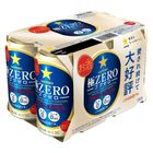 Sapporo Goku Zero Sugar Canned Beer 6 x 350ml [Parallel Import] (The new and old packaging will be shipped out randomly)