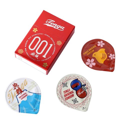Tenga 001 Hybrid Polyurethane Condom 3 Pieces