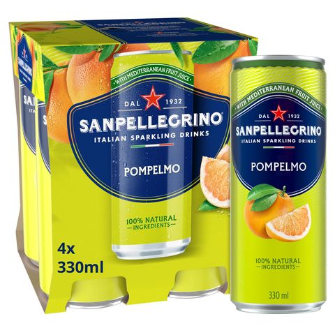 San Pellegrino Pompelmo Sparkling Juice (Grapefruit) 4pcs x 330ml