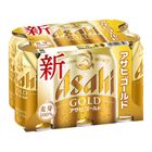 Asahi Gold Draft Beer Alc. 5.5% 6 x 350ml [Parallel Import]