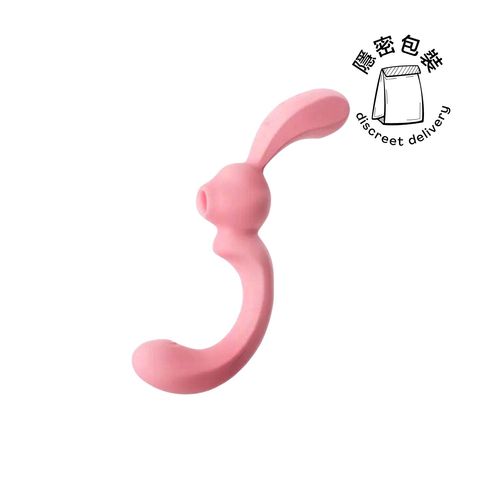 Herzgirl Bay Bay Rabbit Flexible Sucking & Tapping Vibrator (App-controlled) 1 Piece