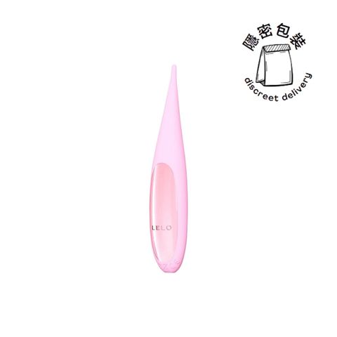 Lelo DOT Travel Soft and Flexible Pointed Tip Vibrator Pink 1 Piece (Ideal for beginners, adjust angles and intensity. Fully waterproof)