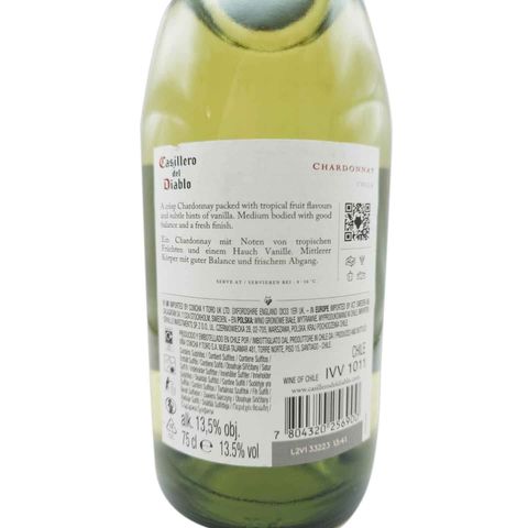 Casillero Del Diablo Reserva Chardonnay 750ml