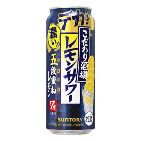 三得利 匠心酒場系列 檸檬沙瓦 (五層風味叠加) Alc. 7% 500毫升 [平行進口]