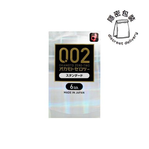 Okamoto 0.02 PU Condoms 6 Pieces [Parallel Import]