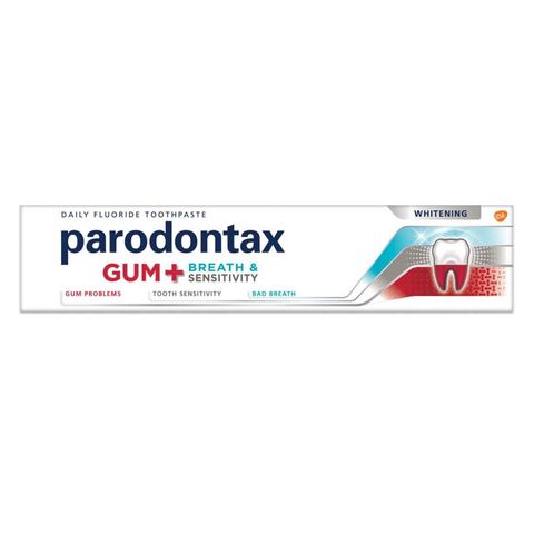 Parodontax Gum Breath & Sensitivity Whitening Toothpaste 100g