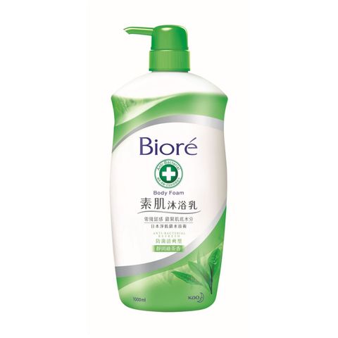 Biore Body Foam Antibacterial Refresh (Green Tea) 1000ml