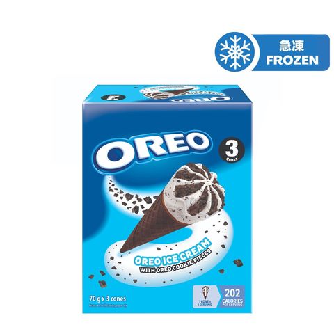 雀巢 Oreo 雪糕甜筒多件裝 3 x 70克