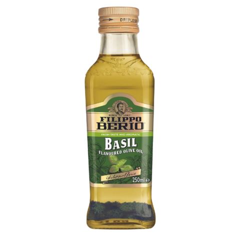 Filippo Berio Basil Flavoured Extra Virgin Olive Oil 250ml