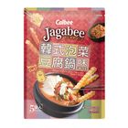 Calbee Jagabee Wave Cut Potato Sticks Standing Pouch (Korean Kimchi Stew Flavoured) 80g