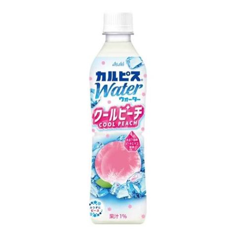 Asahi Calpis Aqualabel Cool Peach 490ml [Parallel Import]