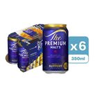 三得利 頂級啤酒 罐裝 350ml x6 (新舊包裝隨機發貨)