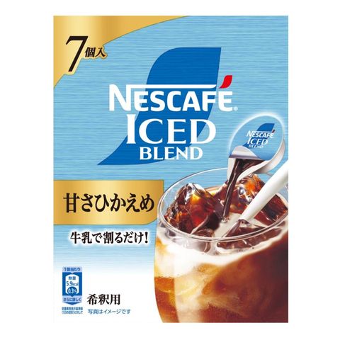 Nescafe Ice Blend Portion (Mild Sweetness) 7 x 11g [Parallel Import]