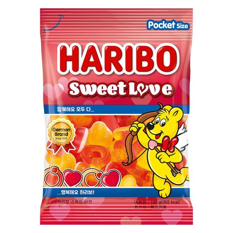 Haribo Sweet Love Gummy 100g