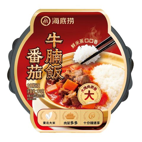 海底撈 番茄牛腩自熱飯 370克