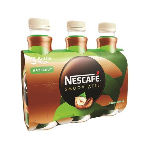 Nescafe Smoovlatte Hazelnut 268ml x 3