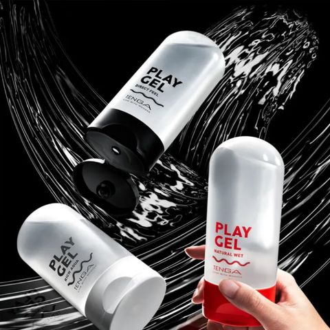 Tenga Play Gel Water-based Lubricant [Natural Wet] 160ml