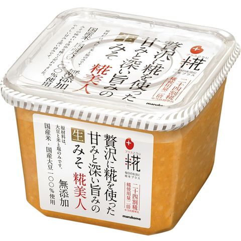 Marukome Plus Koji Nama Miso - Koji Bijin Series 325g [Parallel Import]