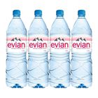 Evian Natural Mineral Water PET 1.5L X4pc